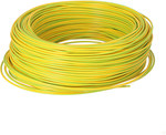 Installation flexible cable LGY H05V-K 1X0.5 Ż/O green-yellow GNYE, single-core 300/500V /100m/