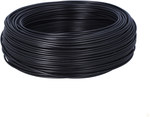 Installation flexible cable LGY H05V-K 1X1 black BK, single core 300/500V /100m/