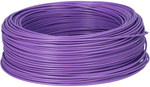 Flexible installation cable LGY H05V-K 1X0.5 violet VT, single core 300/500V /100m/