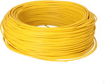 Flexible installation cable LGY H05V-K 1X0.5 yellow YE, single core 300/500V /100m/