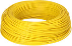 Flexible installation cable LGY H05V-K 1X0.75 yellow YE, single core 300/500V /100m/