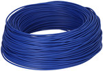 Flexible installation cable LGY H05V-K 1X0.5 dark blue DBU, single core 300/500V /100m/