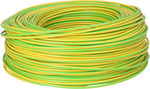 Installation flexible cable LGY H07V-K 1X1.5 Ż/O green-yellow GNYE, single-core 450/750V /100m/