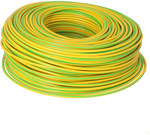 Cablu de instalare H07V-K (LGY) 1x4 verde-galben GNYE, unic /100m/