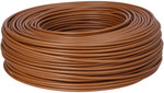 Installation flexible cable LGY H07V-K 1X1.5 brown BN, single core 450/750V /100m/