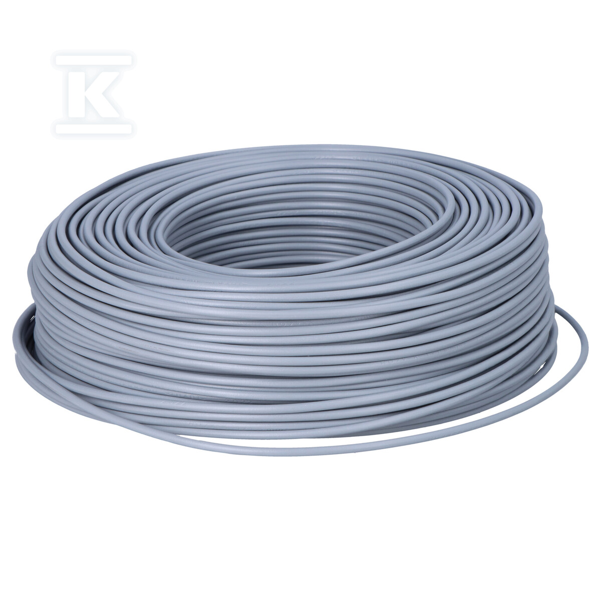 Кабель гнучкий LGY H07V-K 1X1.5 сірий - 4520061