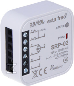 Sterownik rolet dopuszkowy Typ: SRP-02