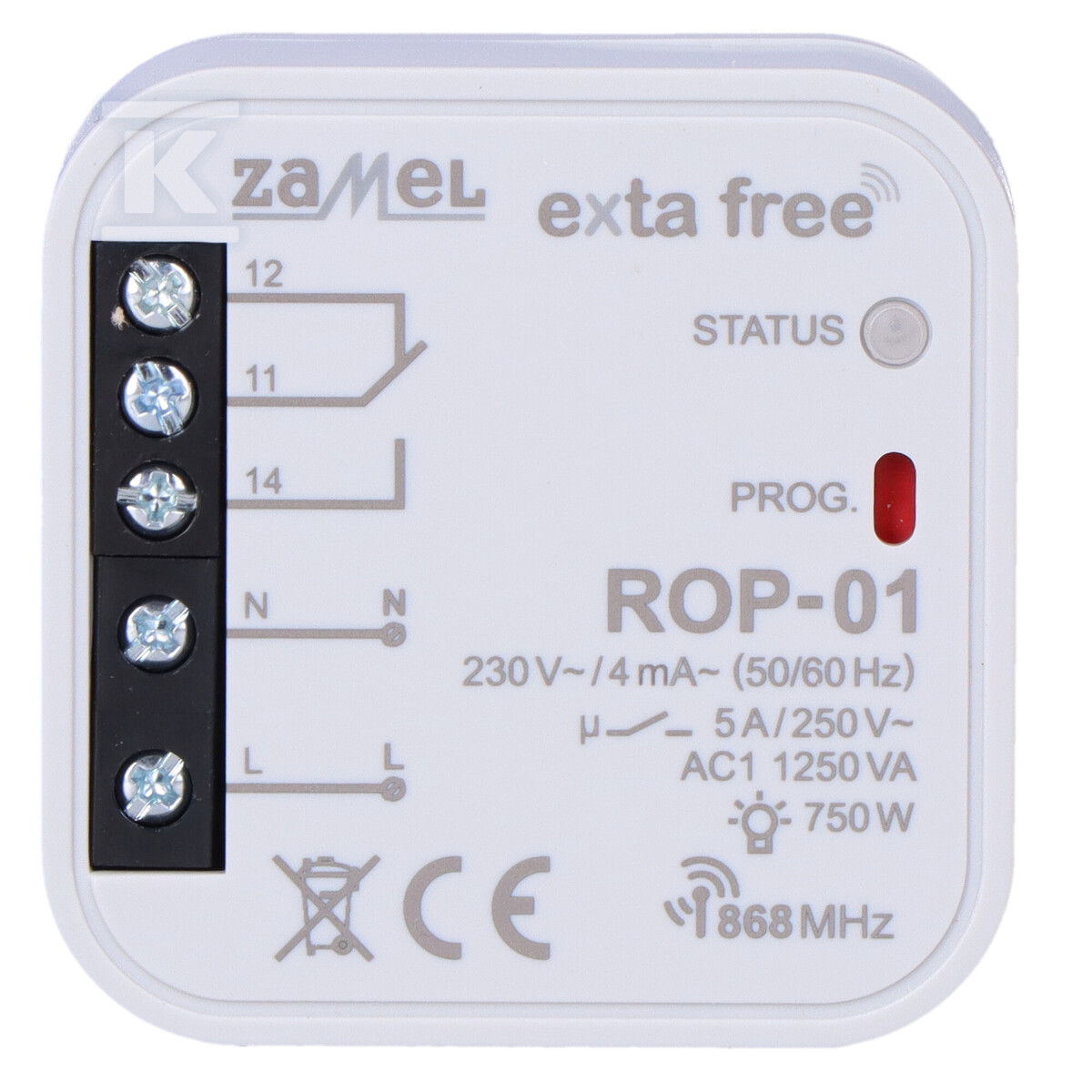 1-канальний радіоприймач типу ROP-01 - EXF10000047