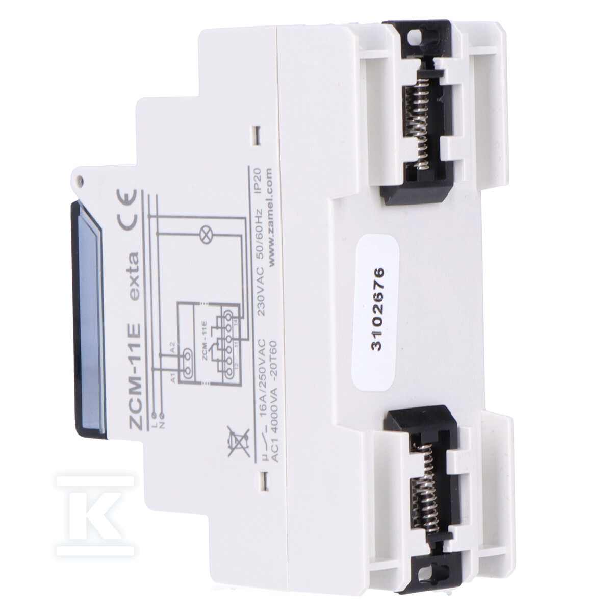 1-канальний, тижневий таймер ECONO 230V - EXT10000185