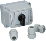 Cam switch 16A, Disconnector 1-0-2 (3 - pole), in housing OB2,