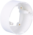 Round surface mounting frame for Swiss Garde 360 sensor white