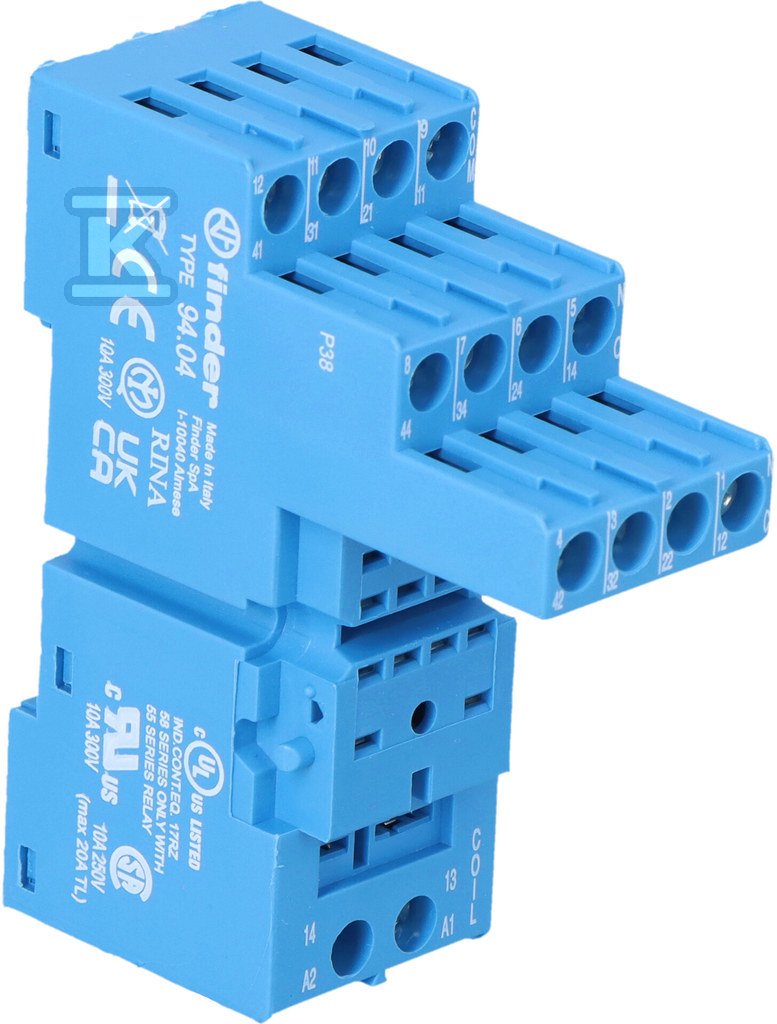 Socket for 55.32/55.34/85.02/85.04, - 94.04SMA