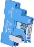 4C.01.9.024.0050 Relay coupling module 1P 16A 24VDC Operation indicator Locking contacts Screw terminals 35mm DIN rail mounting