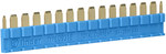 093.16 Jumper for connecting the A1 or A2 terminals, max. 16 sockets - blue