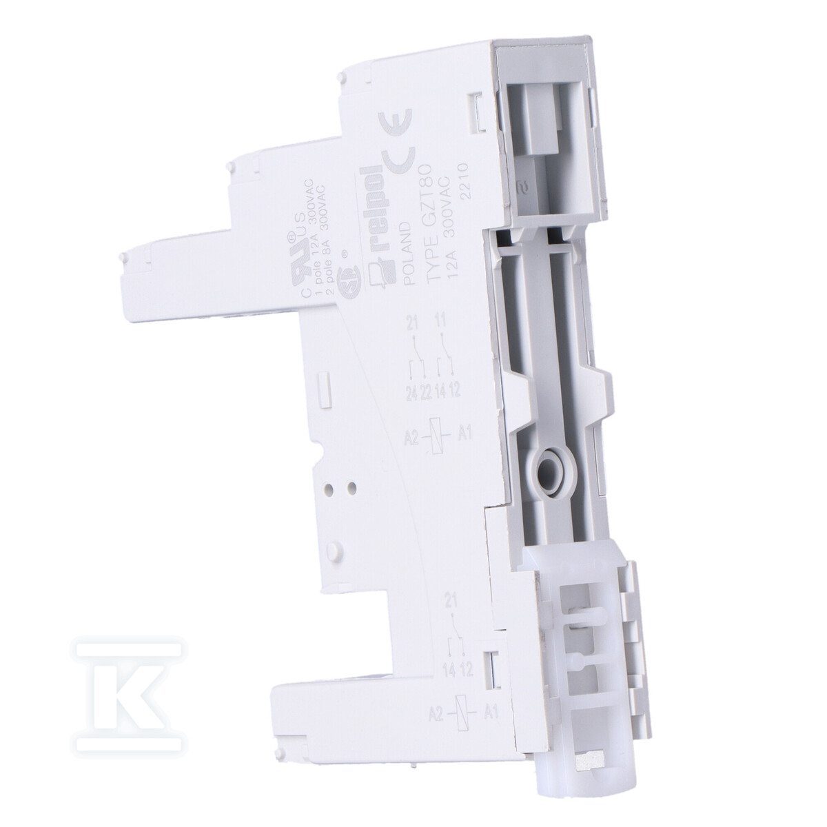 Розетка GZT80-GREY для реле RM84, RM85, - 852612