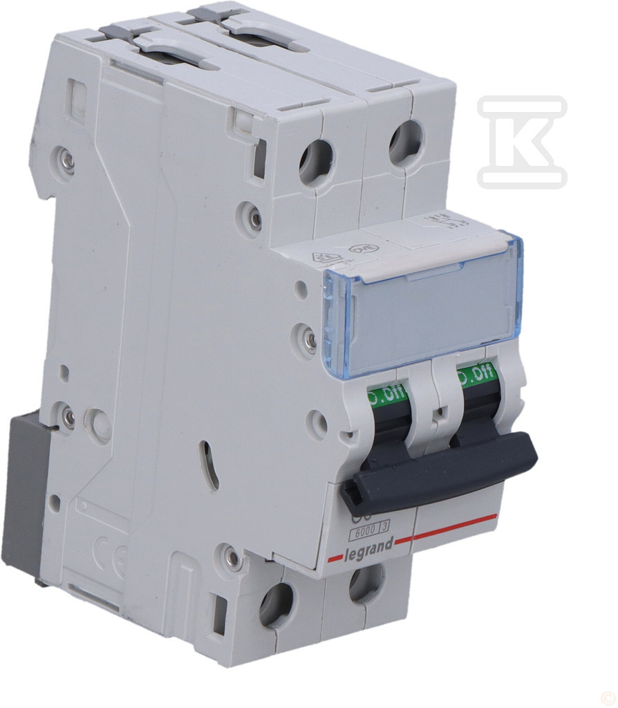 Miniature circuit breaker S 302 2P C 6A - 403524