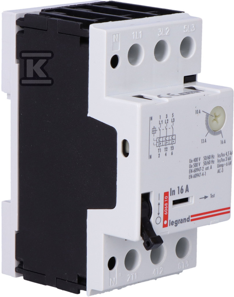 Motor circuit breaker with thermal and - 606810