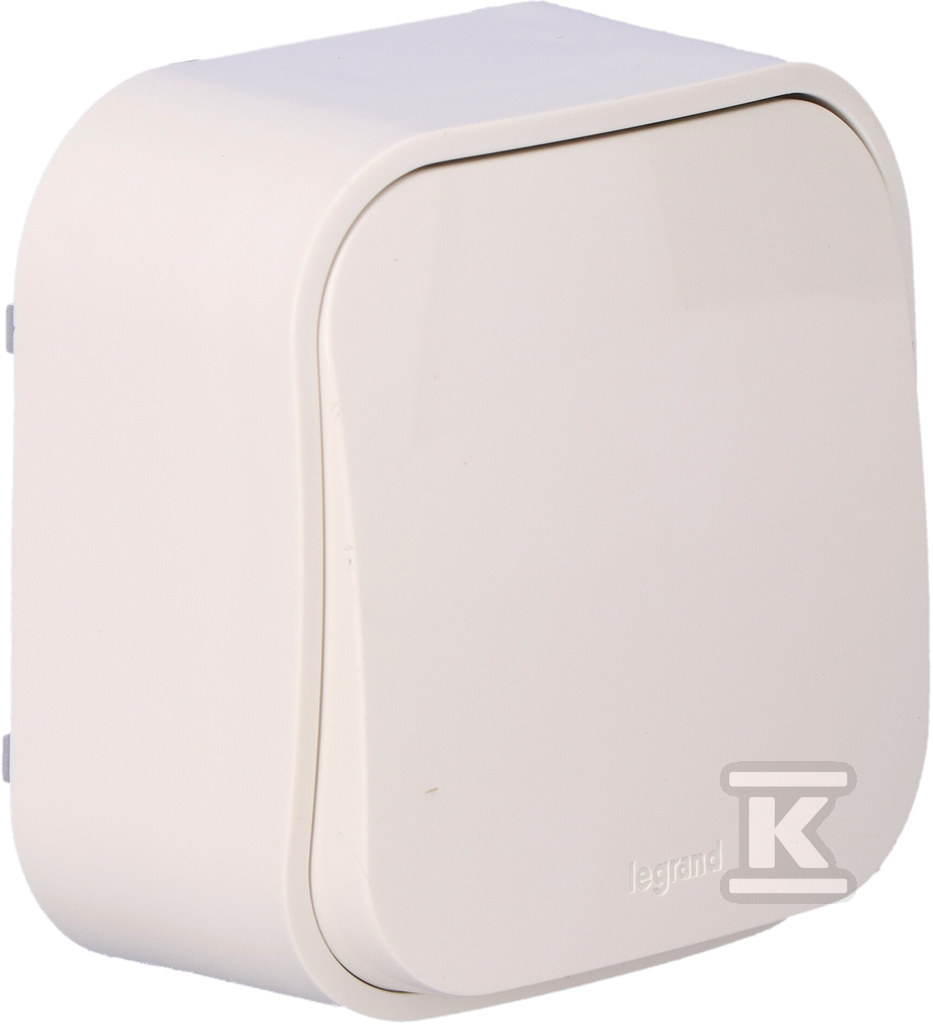 Кнопковий однополюсний forix крем 6А - 782435