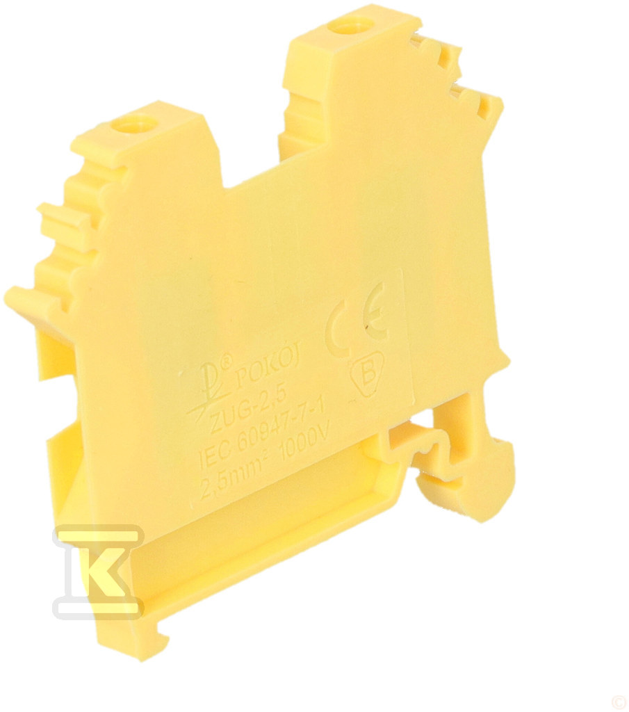 ZUG-2.5 yellow terminal block - A11-A131