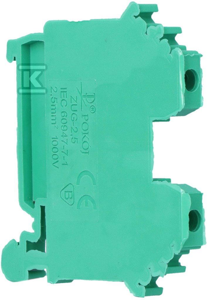 Conector trecere ZUG-2.5 verde - A11-A135