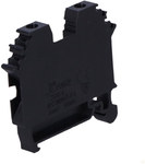 ZUG-4 black straight-through terminal block