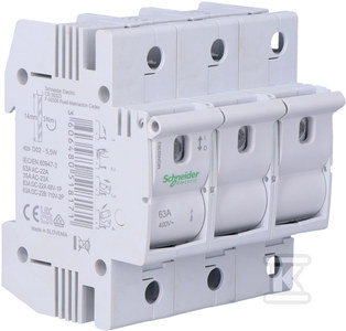 Fuse switch disconnector D02-63-3 63A 3-pole without inserts MGN02363 ...