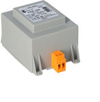 PSZ 100 single-phase transformer 230/230V IP30 for TH-35 DIN rail in modular housing with protection