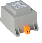 PSZ 160 single-phase transformer 230/230V IP30 for TH-35 DIN rail in modular housing with protection