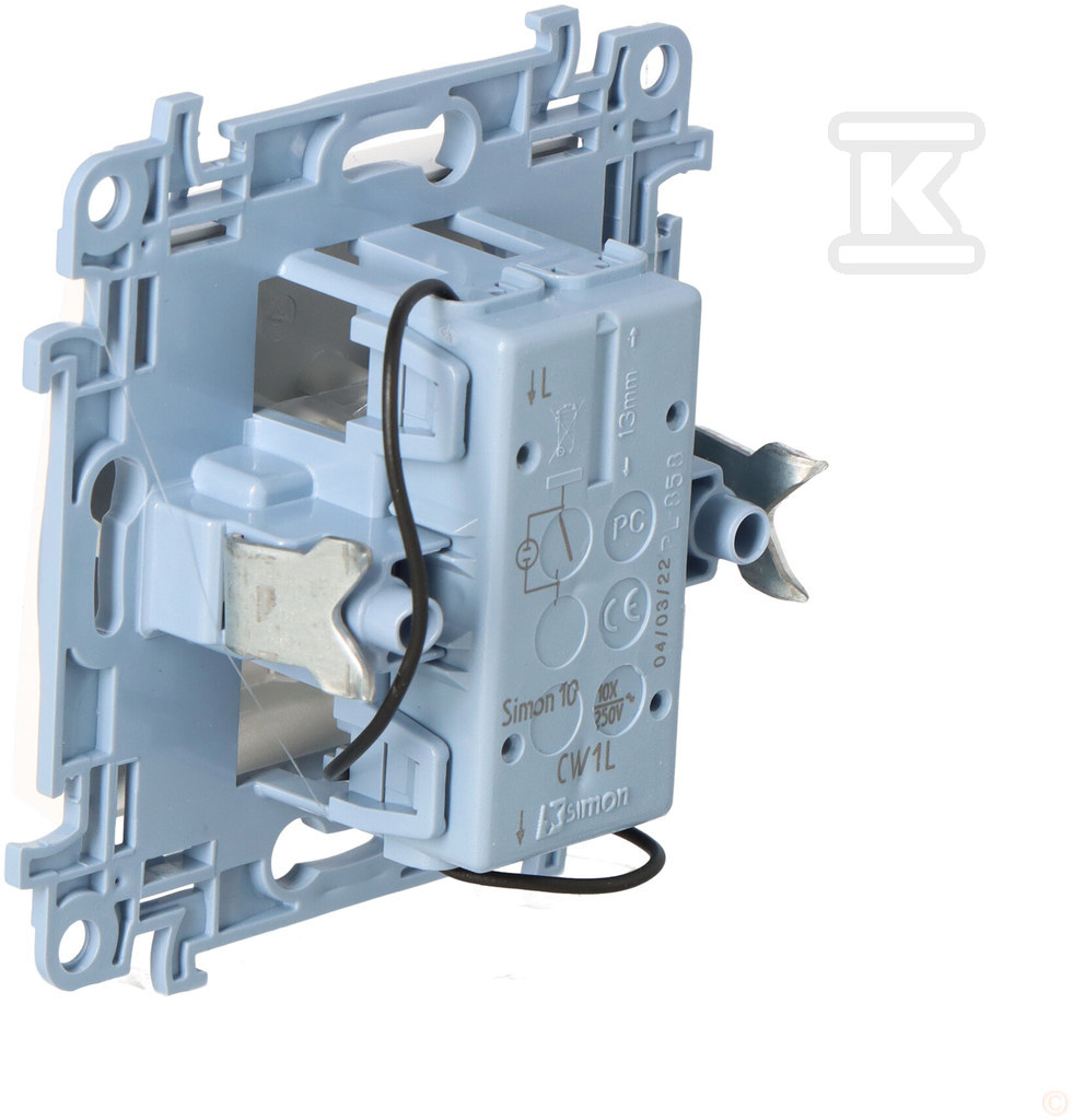 Вимикач однополюсний з LED - CW1L.01/11
