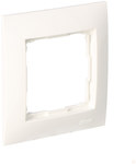 1-way universal frame IP20 / IP44, white Simon54