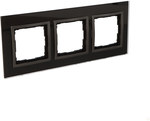 3-way frame Nature-Glass, COOLED LAWA, IP20/IP44' ('IP44 - use DUN3 gaskets), SIMON54 NATURE