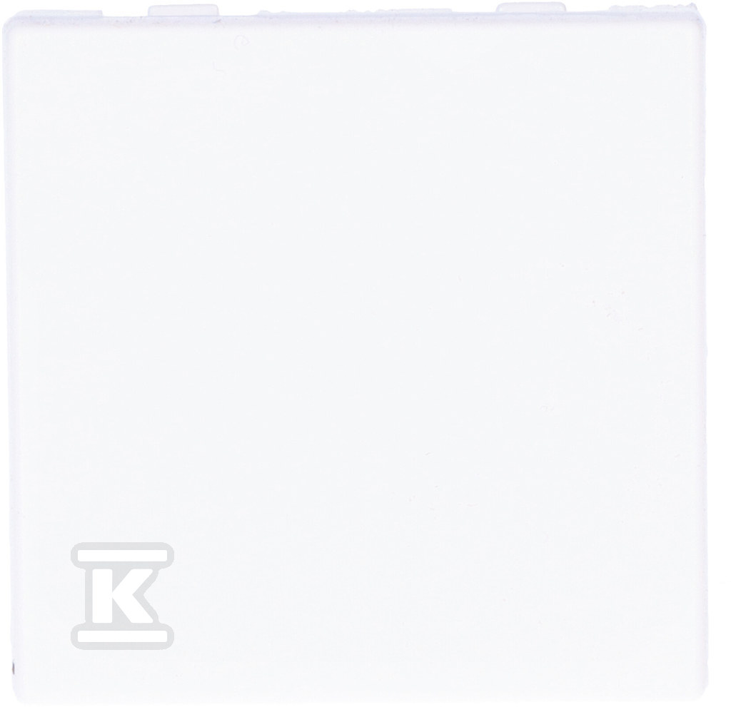 Торцева кришка K45 45x45 мм, біла - K17/9