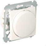 Druck-Drehdimmer 20-500 W, weiß Simon54