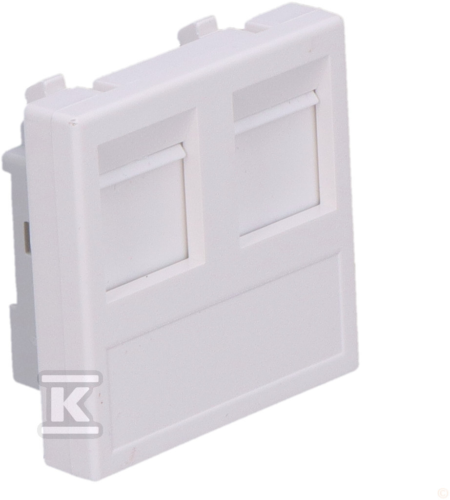 K45 board, 2-way RJ with cover, - KB76/9