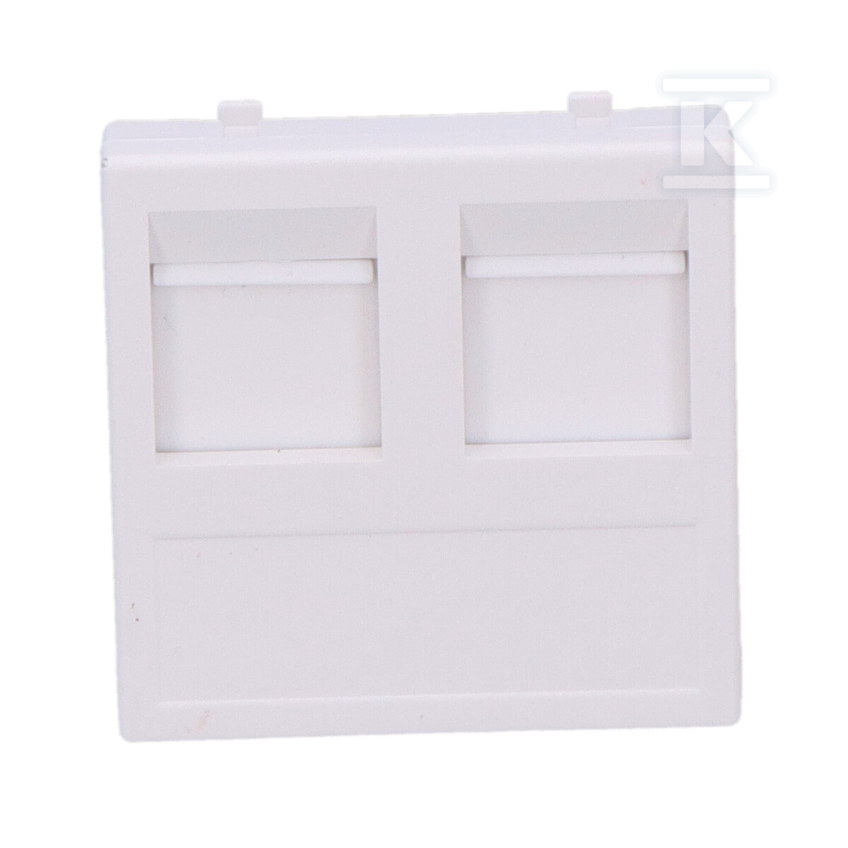 Плата K45, 2-контактний RJ з кришкою, - KB76/9