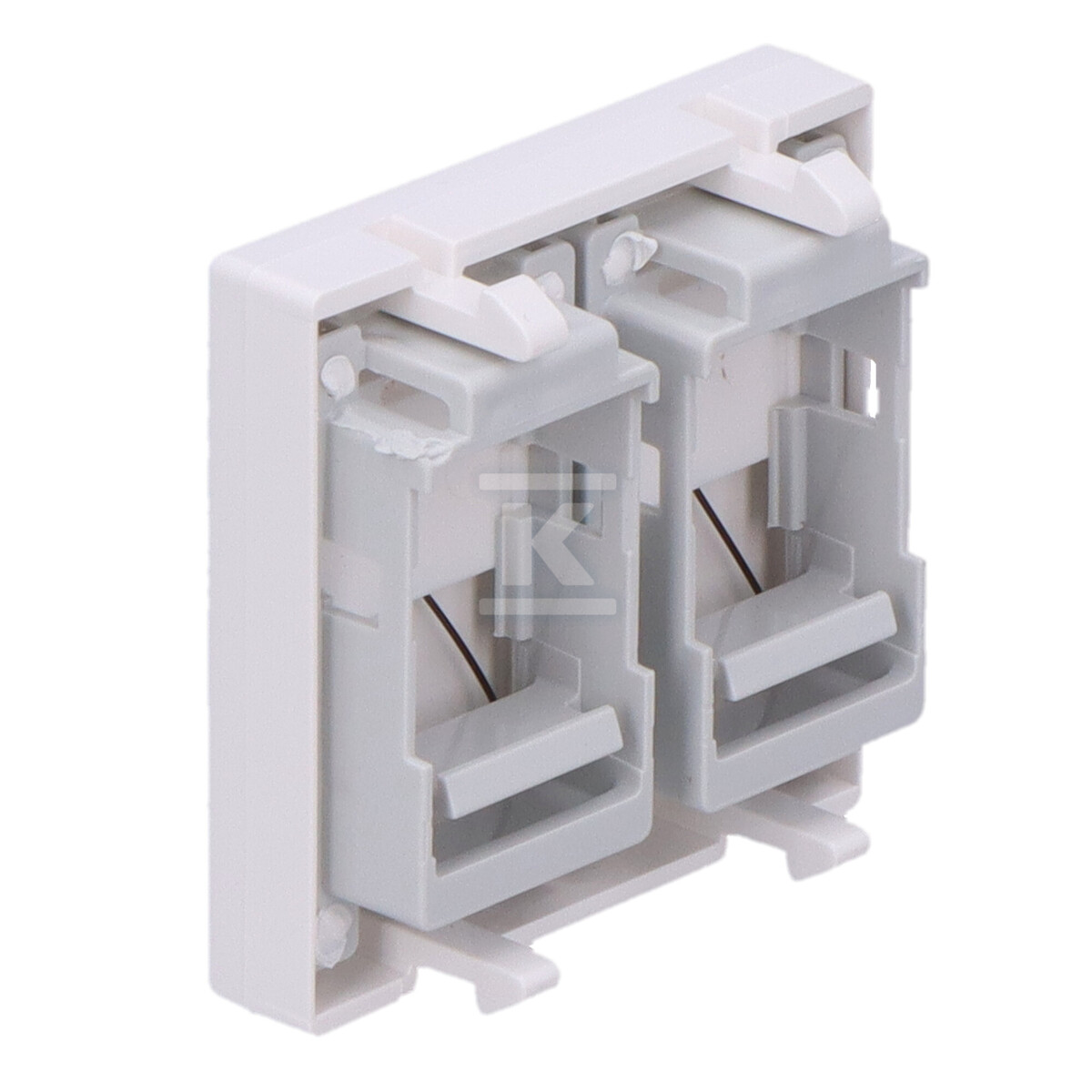 Плата K45, 2-контактний RJ з кришкою, - KB76/9