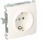 Single Schuko earthed socket BMGSZ1.01/11 Basic white module