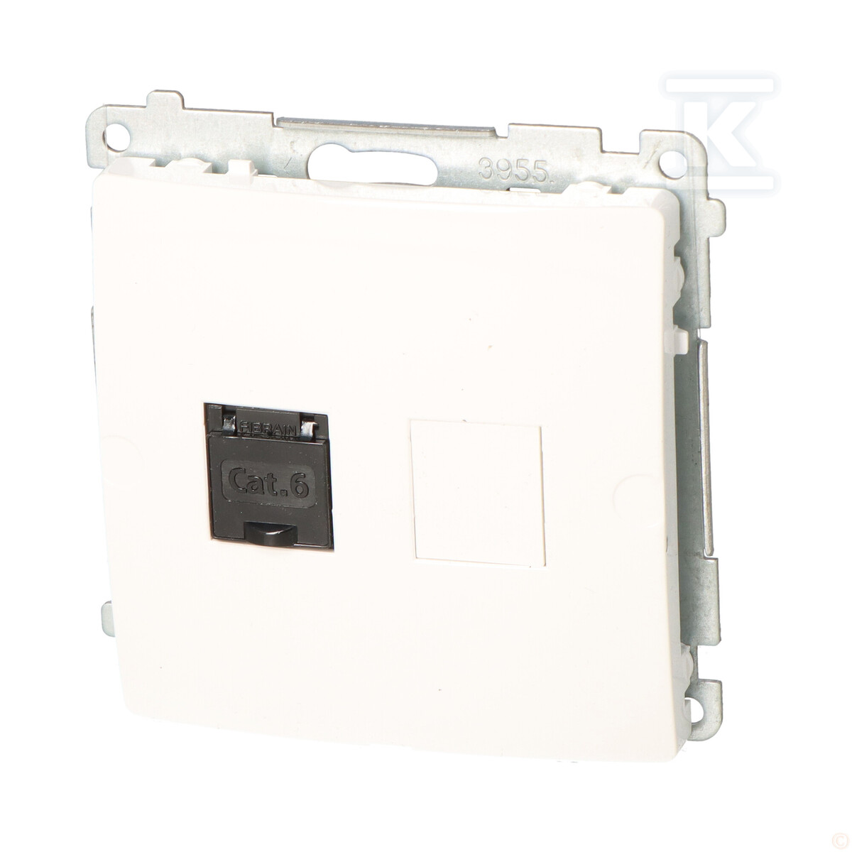 Gniazdo komputerowe RJ45, kategoria 6, - BM61.01/11