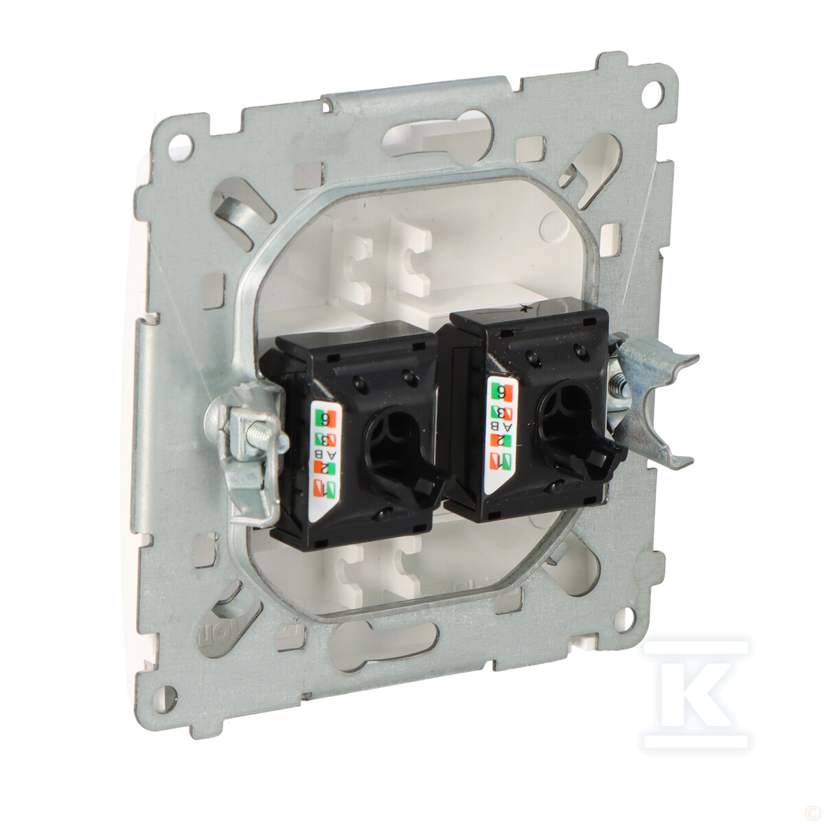 Комп'ютерна розетка RJ45, категорія 6, - BM62.01/11