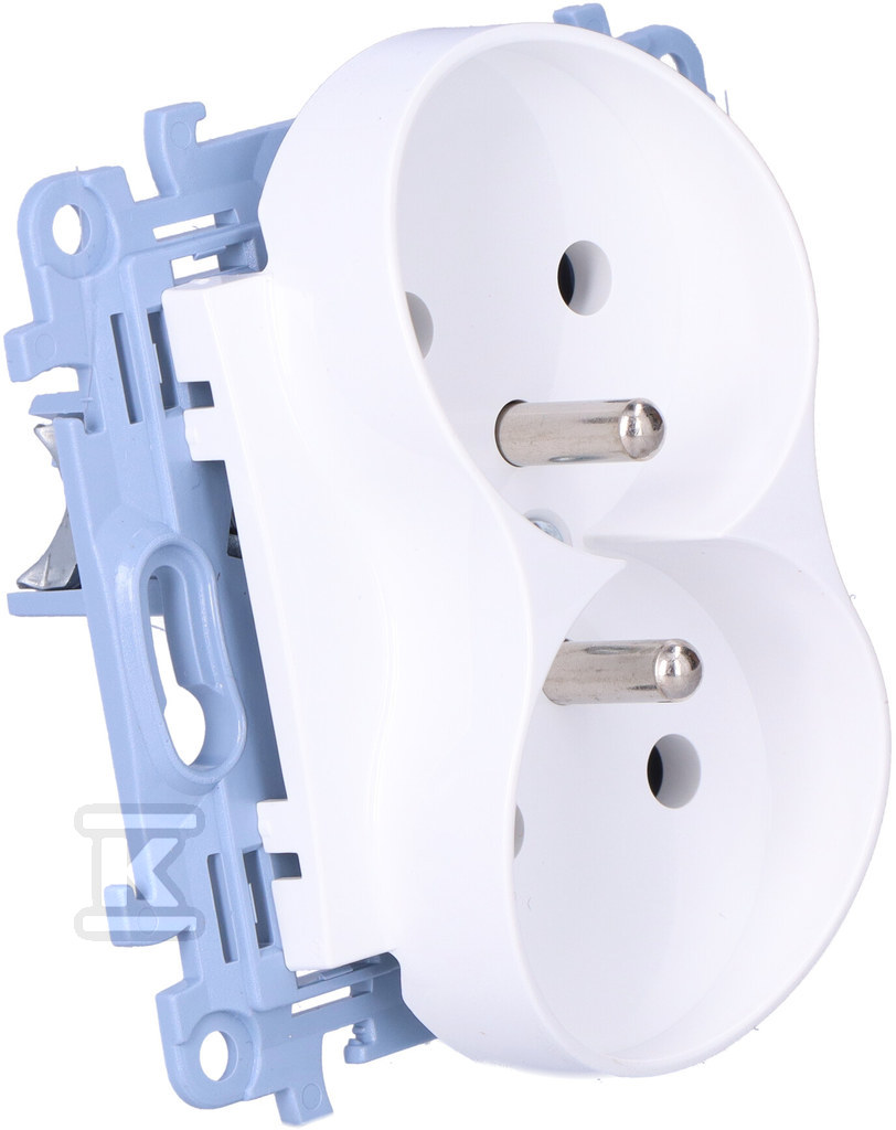 Double earthed socket outlet (module) - CGZ2M.01/11