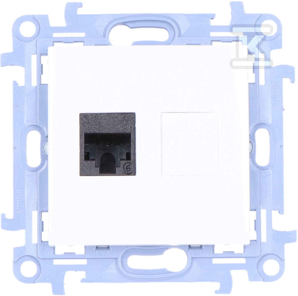Розетка одинарна комп'ютерна RJ45 - C61.01/11