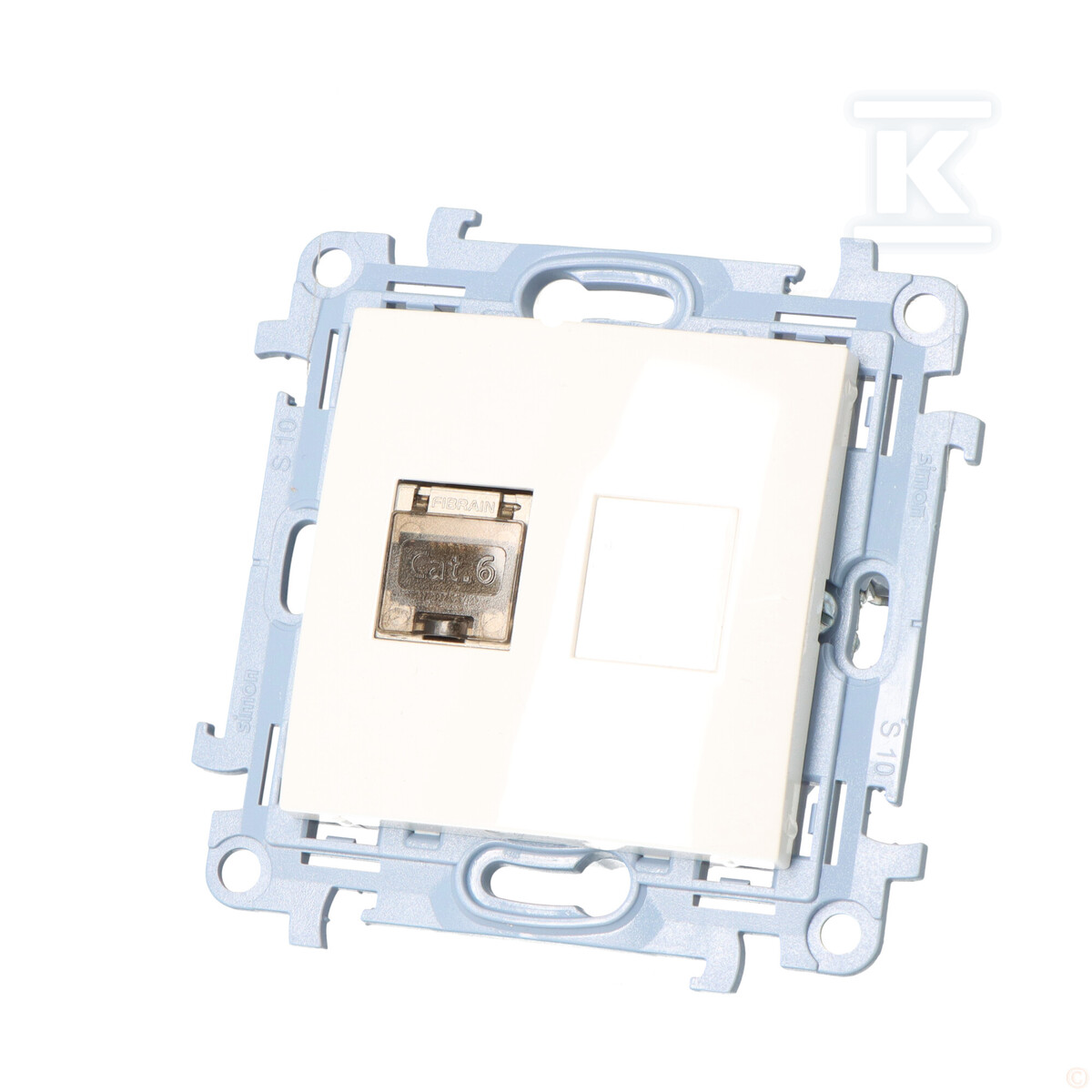 Розетка одинарна комп'ютерна RJ45, - C61E.01/11