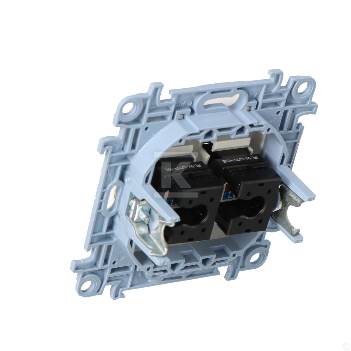 Комп'ютерна подвійна розетка RJ45 - C52.01/11