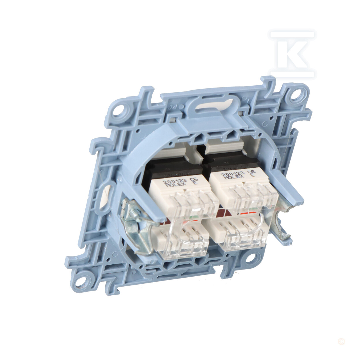 Комп'ютерна подвійна розетка RJ45 - C62.01/11