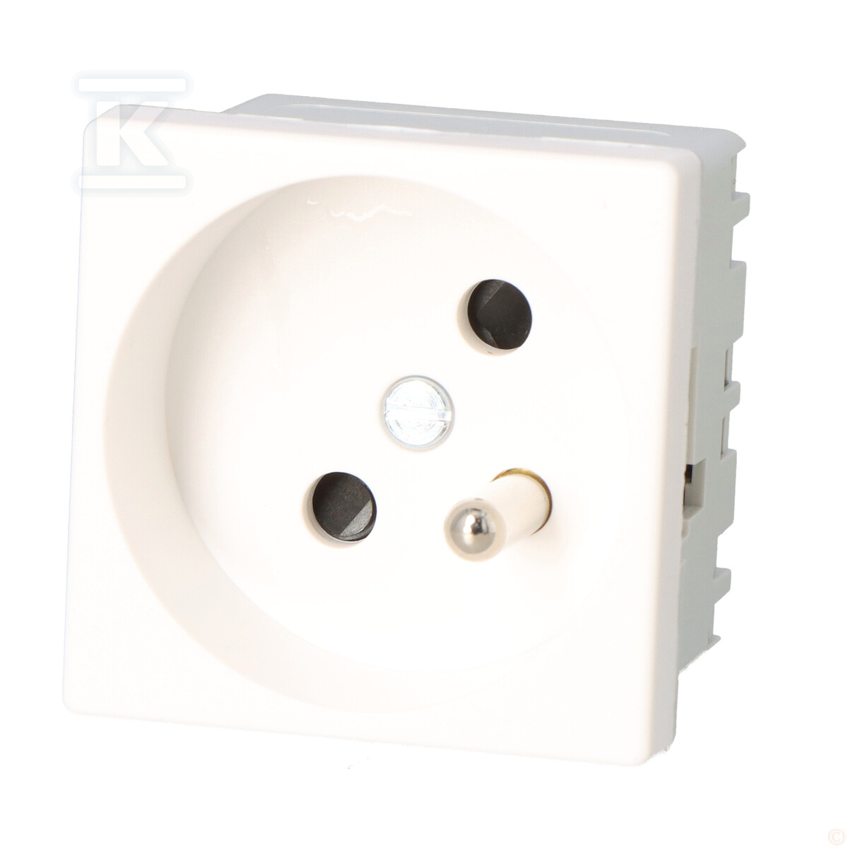Розетка K45 із заземленням 16A/230V~, - K22/9