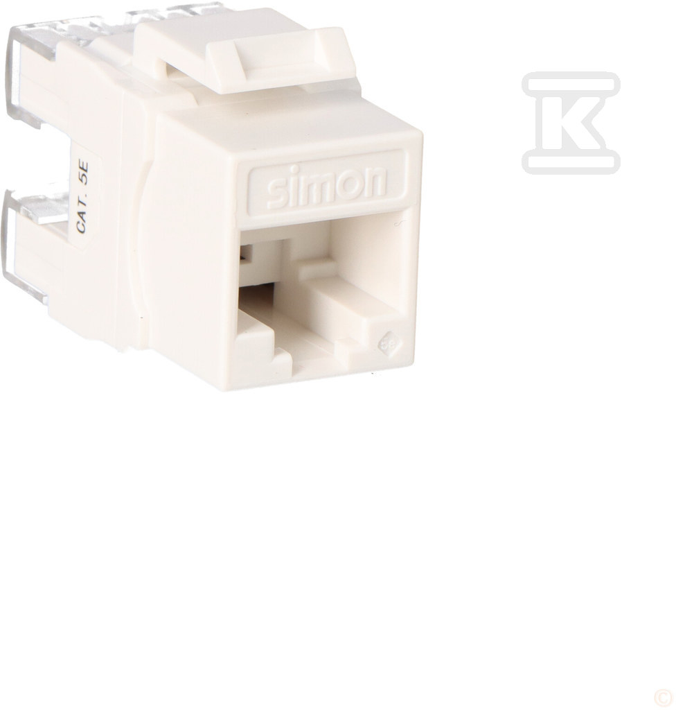 SIMON Connect Cat 5e UTP RJ45 aljzat, - CJ545U