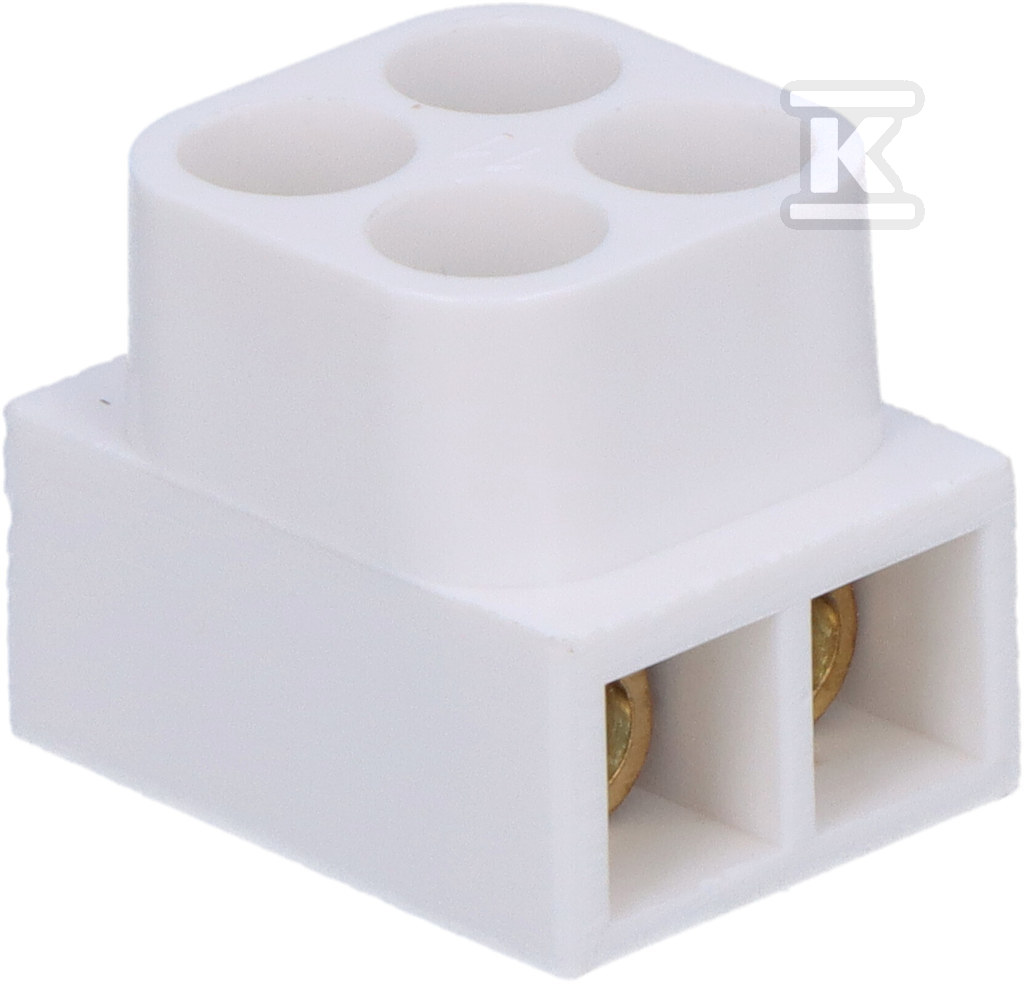 Terminal block, threaded, - 25212406