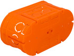 Back box, deep, with screws, orange, M2x60F Multiwall