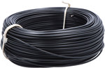 Flexible installation cable LGY 1,5 750V black stranded /100m/