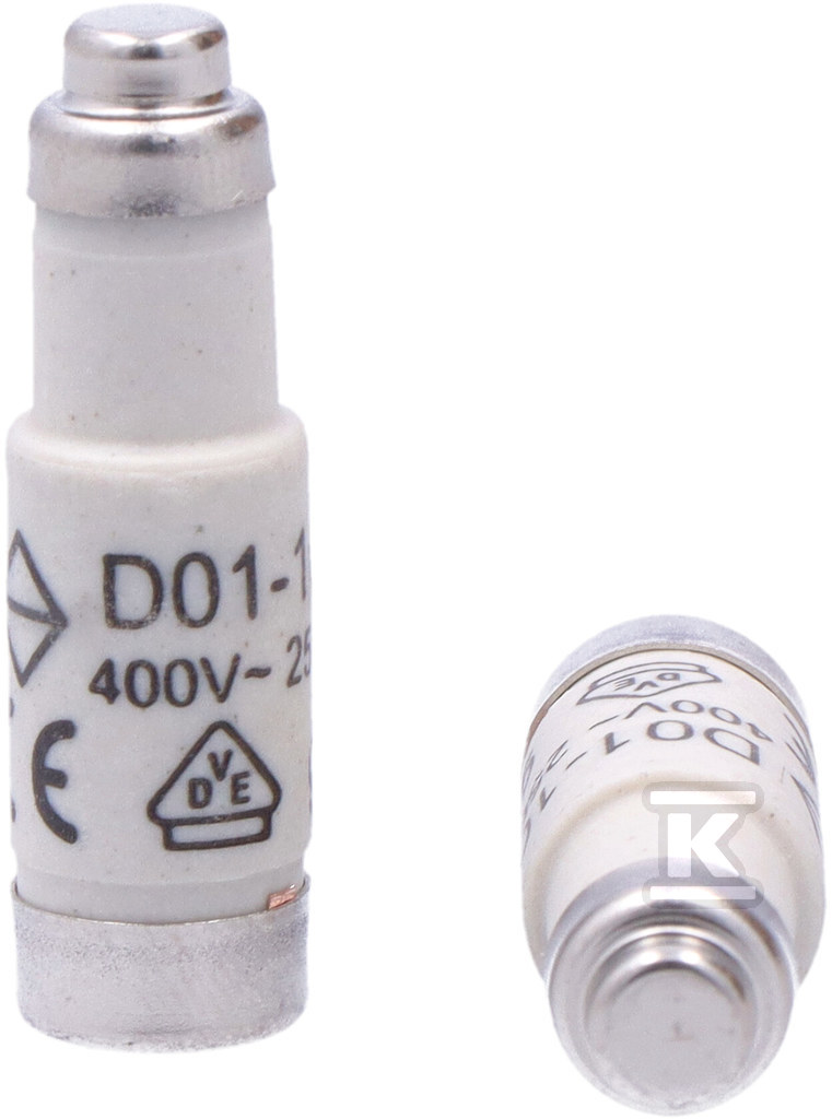 Запобіжник D01 gG 10A 400VAC - LE1410
